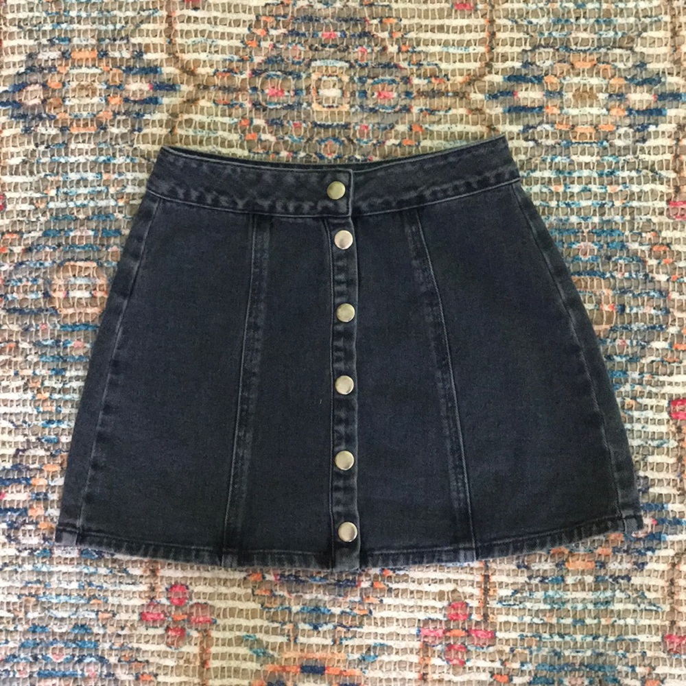 Bullhead denim jean skirt